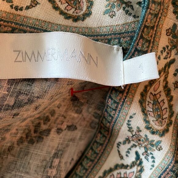 Zimmermann Brighton Paisley Mini dress - Picture 8 of 10
